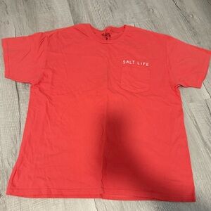 Salt Life Vibrant Coral Tee